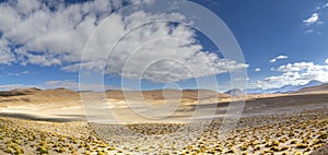 View from the scenic roadÂ toÂ El Tatio Geysers, Chile